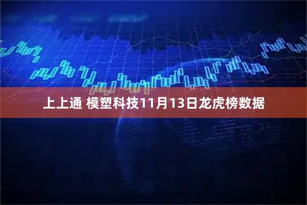 上上通 模塑科技11月13日龙虎榜数据